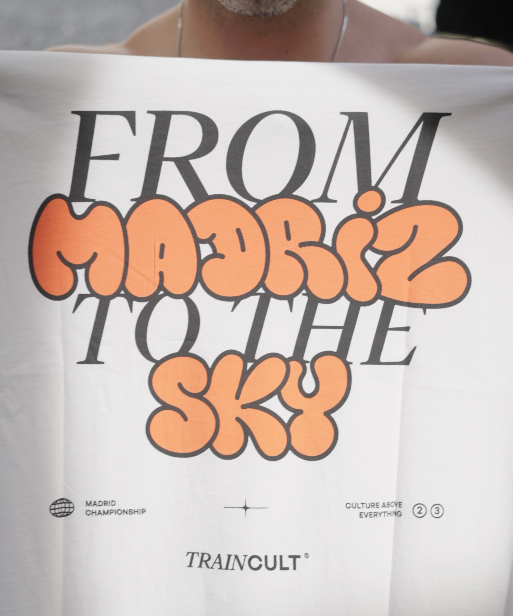Camiseta Traincult From Madriz to the Sky