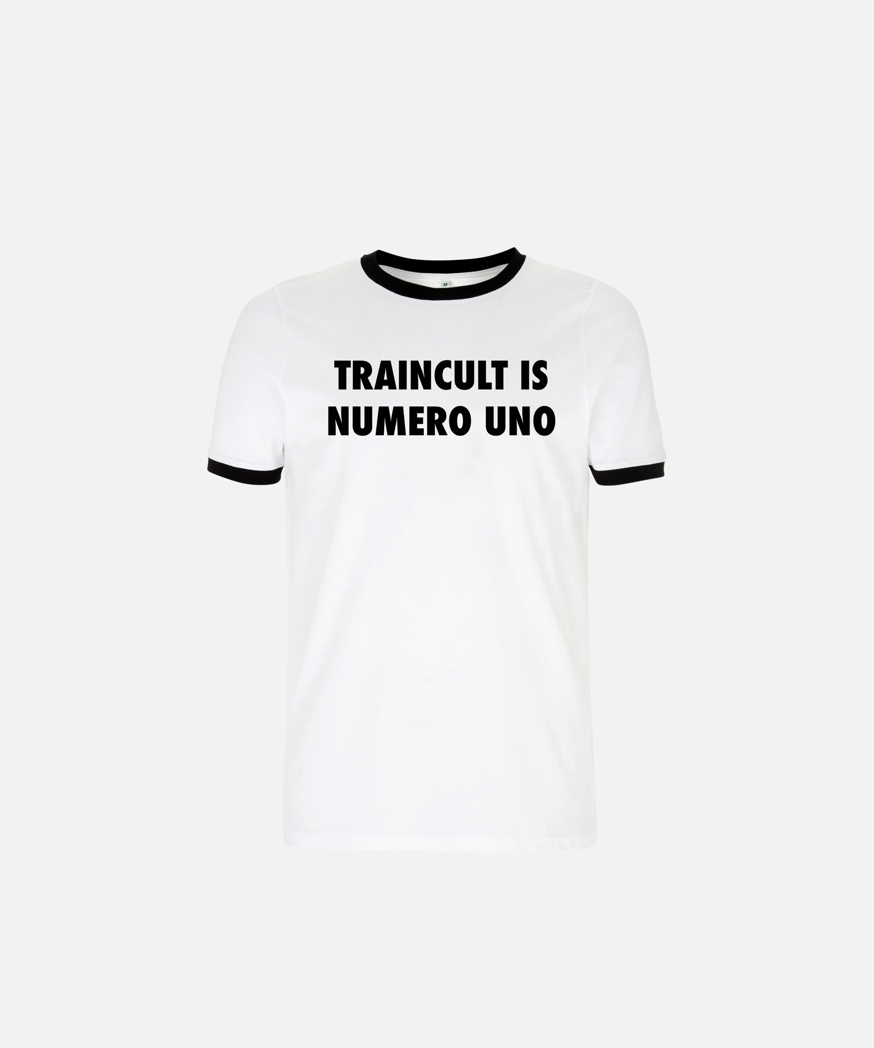 Traincult T-shirt.