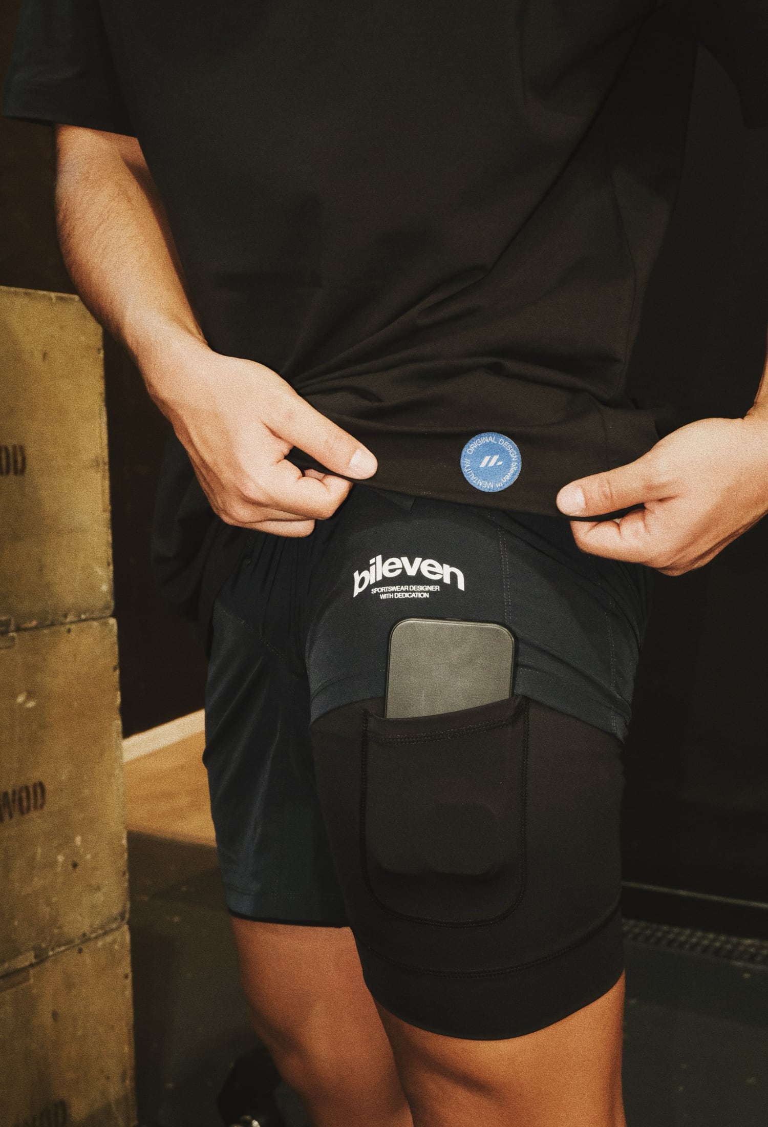 Navy Gravity Shorts (Project 008)